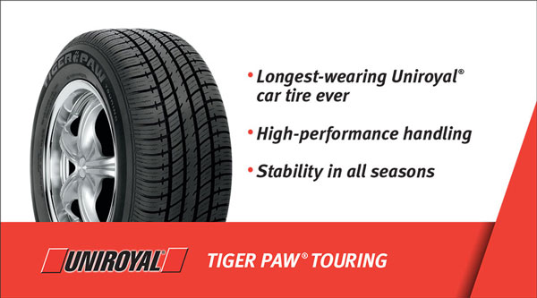 Uniroyal Tiger Paw Touring | inMOTION Auto Care